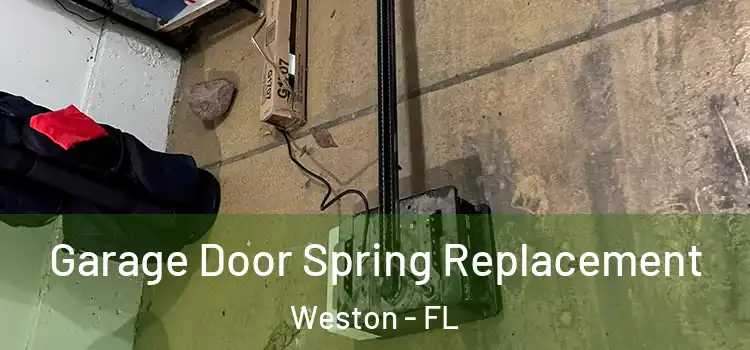  Garage Door Spring Replacement Weston - FL