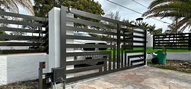 Automatic Driveway Gate Installation Weston
